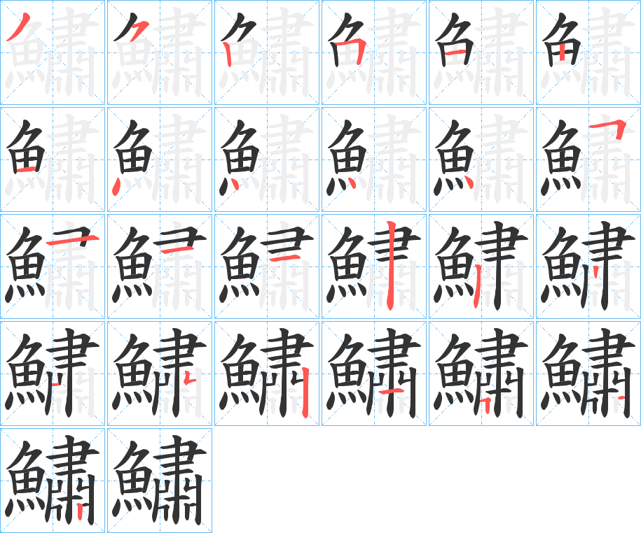 鱐 鱐