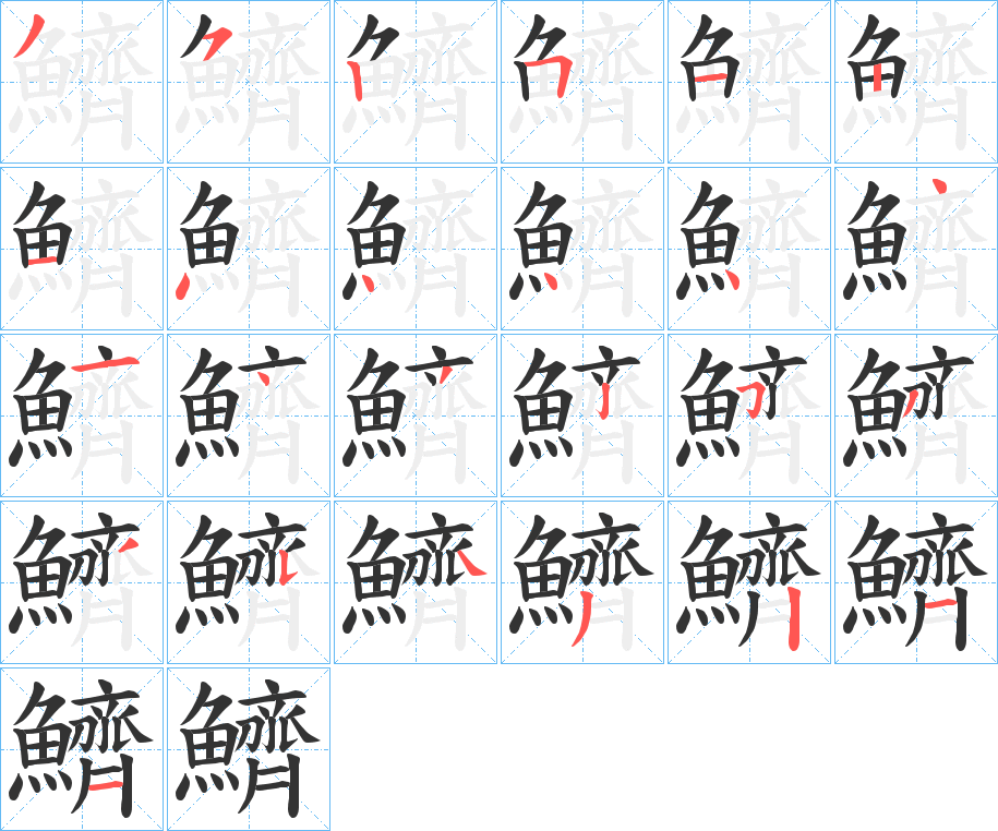 鱭 鱭